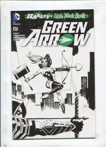 HARLEY'S LITTLE BLACK BOOK: GREEN ARROW #47 (9.2) SKETCH VARIANT COVER!