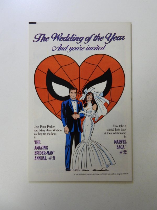 The Amazing Spider-Man #292 (1987) VF condition