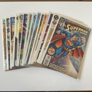 Superman Man Of Tomorrow 1-15 Lot Run Set Near Mint Nm Dc Comics