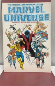 The Official Handbook of the Marvel Universe  trade vol 5