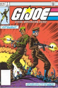 G.I. Joe, a Real American Hero #7 (3rd) FN ; Marvel