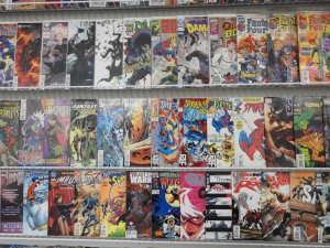Huge Lot 150+ Comics W/ Flash, Spider-Man, Batman+ Avg VF Condition!