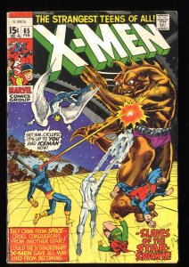 X-Men #65 GD+ 2.5 1st Z'Nox! Marvel Comics