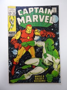 Captain Marvel #14 (1969) FN/VF condition