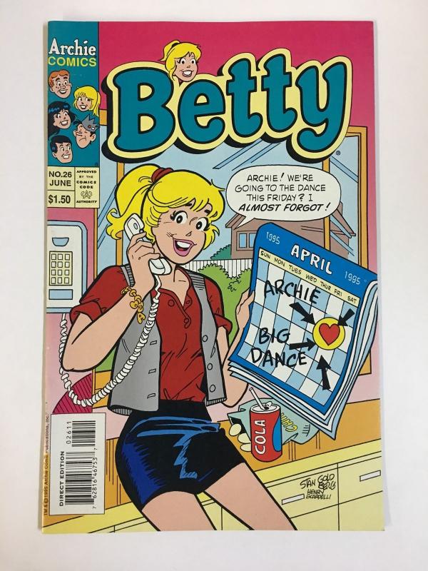 BETTY  (1992- )26 VF-NM  Jun 1995 COMICS BOOK