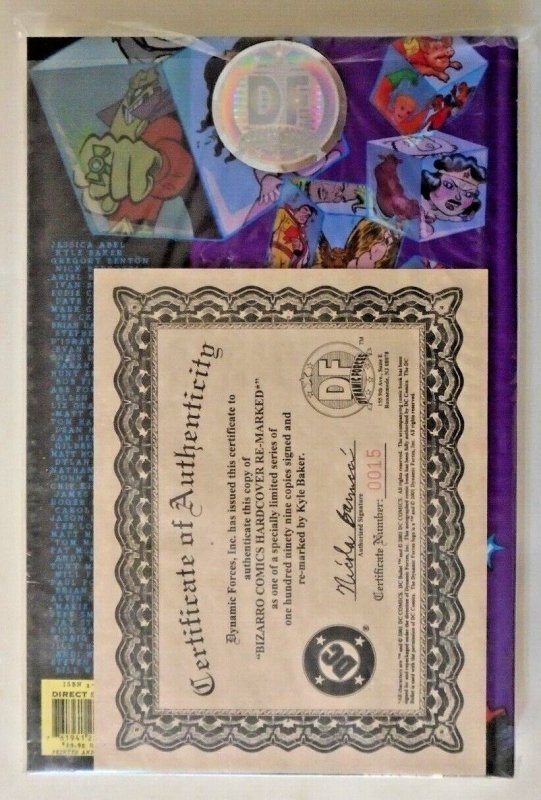 Bizarro Comics HC Re-Marked & Signed by Kyle Baker! #15/199