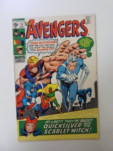 The Avengers #75 (1970) FN/VF condition