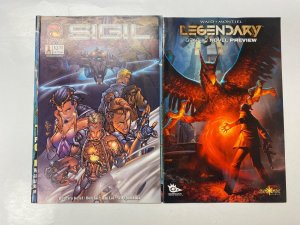4 CROSSGEN comic books Special Edition Primer Sigil #1 Legendary 32 KM7