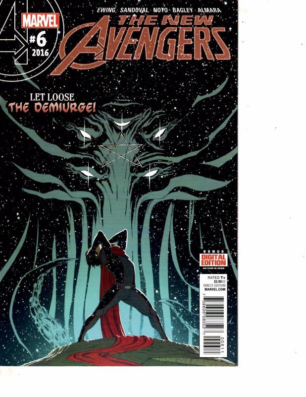 Lot Of 2 Comic Books Marvel New Avengers #6 and #7 ON10