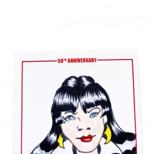 Vampirella 50Th Anniversary Sketch Card By Wilson Ramos Jr Dynamite (D)