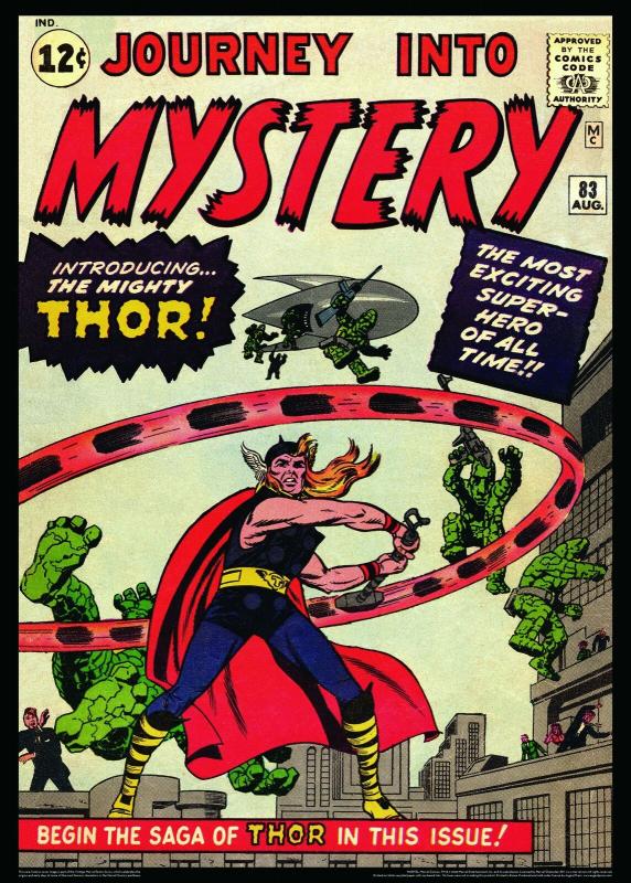 Journey Into Mystery #83 Thor Poster (20 x 28) Rolled/New!