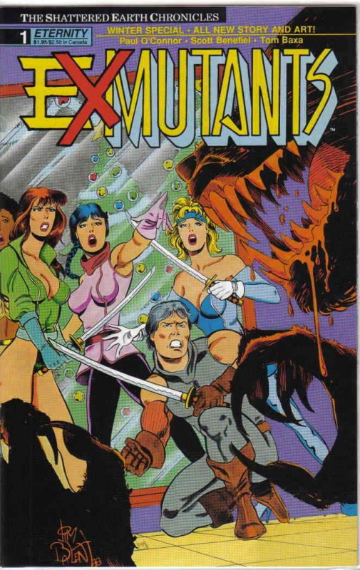 Ex-Mutants: The Shattered Earth Chronicles Winter Special #1 FN; Eternity | save