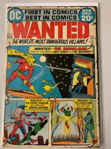 Wanted the World's Most Dangerous Villains #1 4.0 (1972)