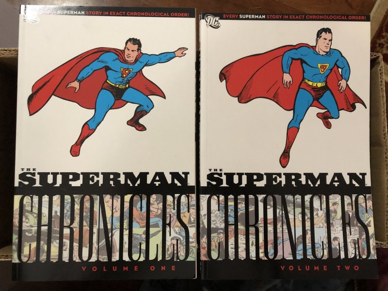 The Superman Chronicles Full Set 1-10 FN-NM