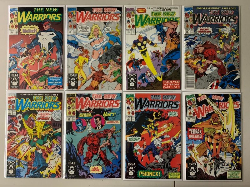 New Warriors 1st series comics lot #1-49 49 diff 8.0 (1990-94)