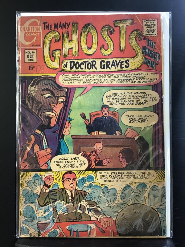 Many Ghosts of Dr. Graves #16 (1969)