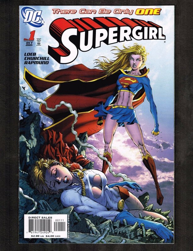 Supergirl #1 & Variant (2 comic books) DC / Turner Variant (9.2OB) WH