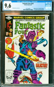 Fantastic Four #243 CGC Graded 9.6 Galactus, Terrax, Dr. Strange & Avengers (...