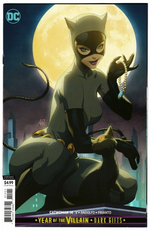 Catwoman #14 YOTV Artgerm Card Stock Variant (DC, 2019) NM