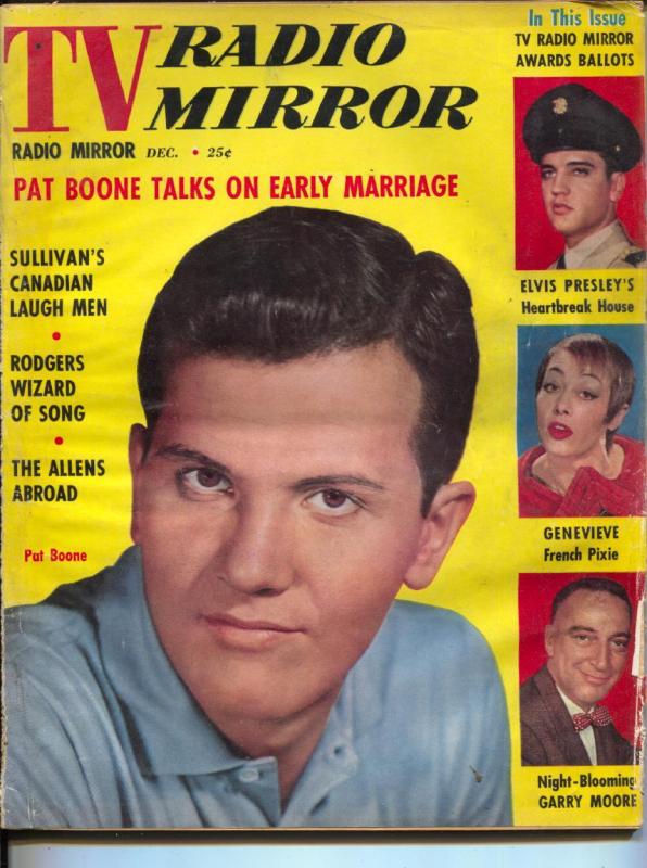 TV Radio Mirror-Pat Boone-Elvis Presley-Ed Sullivan-Garry Moore-June-1958