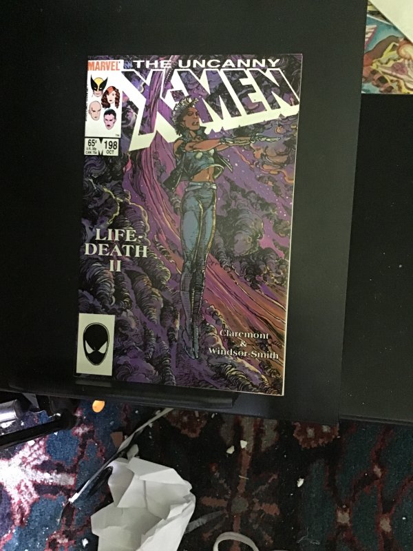 The Uncanny X-Men #198 (1985) stunning Barry Smith art! High grade! VF/NM Wow