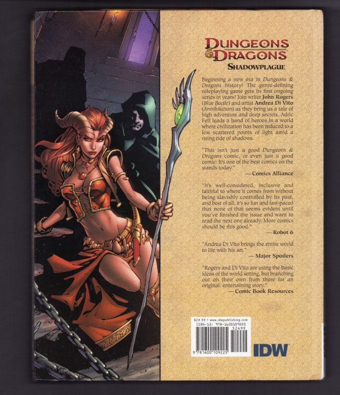Dungeons & Dragons Vol. 1: ShawdowPlague- 1st print Hardcover (7/7.5) 2011