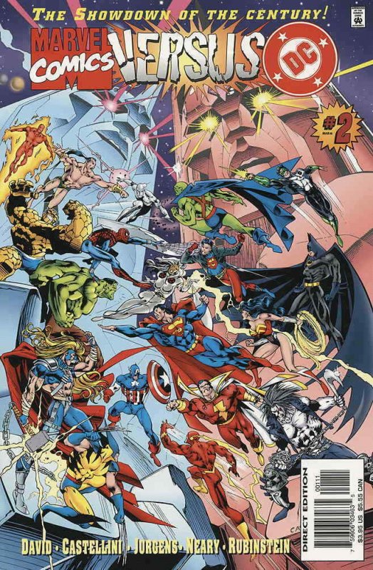 Marvel Versus DC/DC Versus Marvel #2 VF/NM; Marvel-DC | save on shipping - detai 