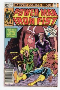 Power Man and Iron Fist #92 Daughters of the Dragon 1st Eel NM-/VF+