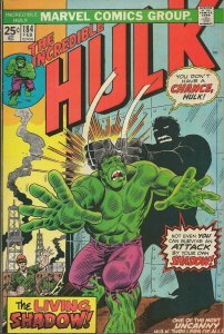 Incredible Hulk #184 ORIGINAL Vintage 1975 Marvel Comics Kaa 