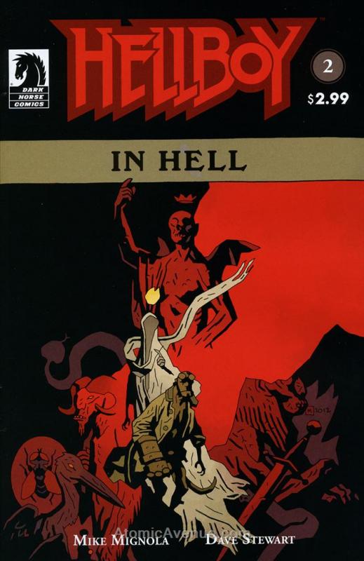 Hellboy In Hell #2 FN; Dark Horse | save on shipping - details inside