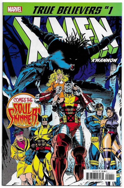 True Believers X-Men Kwannon #1 Reprints 1st App Of Kwannon (Marvel, 2019) NM