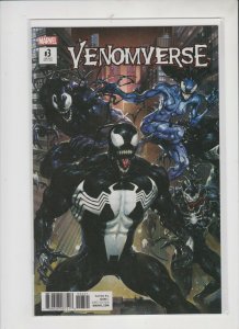 VENOMVERSE #3 2017  MARVEL / CRAIN VARIANT EDITION / UNREAD / NM +