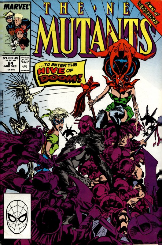 The New Mutants #84 (1989) New Mutants