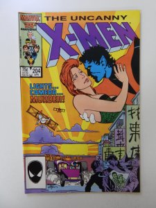 The Uncanny X-Men #204 (1986) VF+ condition