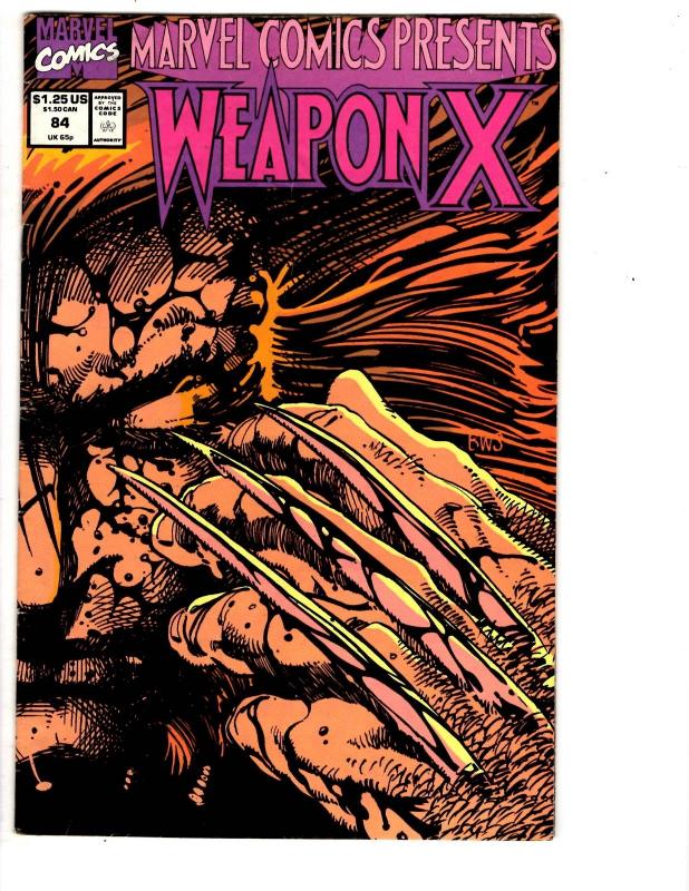 2 Marvel Comics Presents Comic Books # 73 84 Wolverine Namor Iron Man WM1