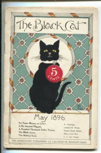 Black Cat #8 5/1896-Nelly Littlehale Umstaetter cover-Eugene Bisbee-Early iss...