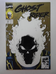 Ghost Rider #15 Gold Second Printing Variant (1991) GLow-in-the-Dark Cover! NM!!