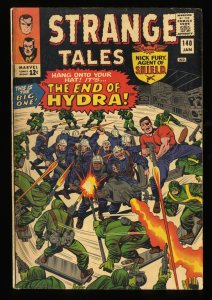 Strange Tales #140 VG 4.0 Marvel Comics Nick Fury Doctor Strange Torch