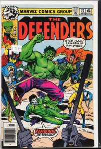 The Defenders #70 (1979) The Defenders