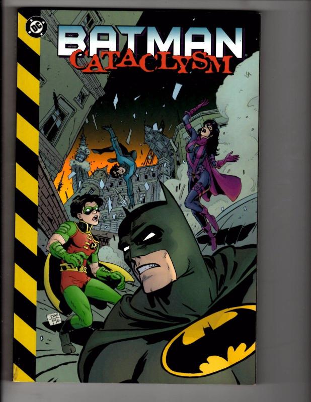 Batman Cataclysm DC Comics Graphic Novel Comic Book TPB Joker Robin Catwoman AK1