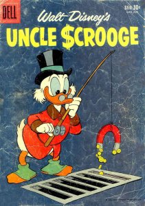 Uncle Scrooge (Walt Disney) #26 VG ; Dell | low grade comic August 1959 Horsesho