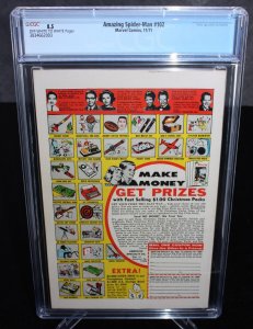 Amazing Spider-Man #102 CGC (8.5) 2nd Appearance of Morbius - 1971