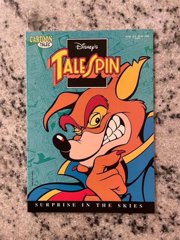 Disney's Talespin Surprise In The Sky Cartoon Tales NM Comic Book Mickey RH8 