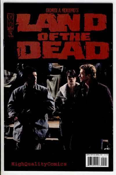 LAND of the DEAD #5, NM-, George Romero, Zombies, Gore,2005,more Horror in store