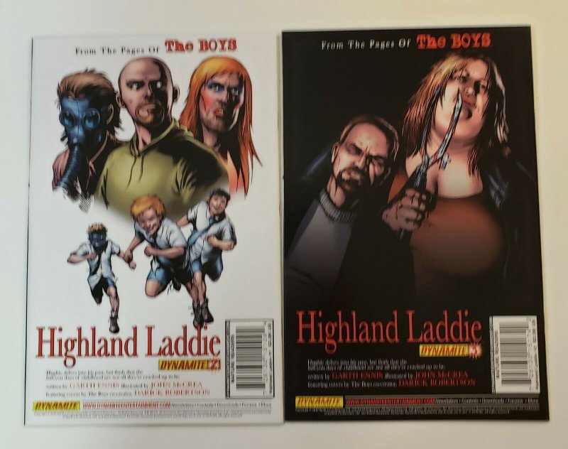 HIGHLAND LADDIE (FROM THE PAGES OF THE BOYS) #1-6 VF/NM DYNAMITE COMICS 2010