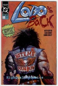 LOBO's BACK #1, NM+, Simon Bisley, Alan Grant, Frag,  1992, Keith Giffen