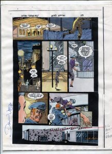 Legends of The Dark Knight #133 p.25 2000 Color Guide art Danny Vozzo