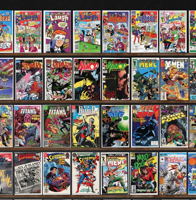 Huge Lot 150+ Comics with Magnus Robot Fighter, Laugh, Atari Force & More!