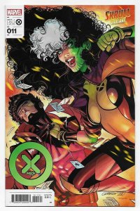X-Men #11 Garron Skrull Variant (Marvel, 2022) NM 