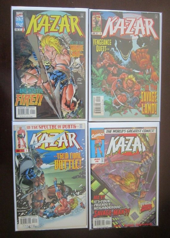 Ka-Zar comic set #1 to #20 all 20 different books 3rd Series 8.0 VG (1997)